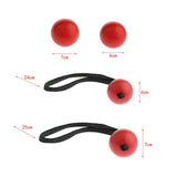 Maxbell Silicone Pet Toy Bouncy Ball Dog Activity Toy Puppy Bouncy Balls With Rope S
