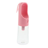 Maxbell Pet Outdoor Portable Accompanying Drinking Puppy Drink Bottle Travel Pink