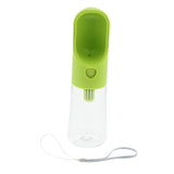 Maxbell Pet Outdoor Portable Accompanying Drinking Puppy Drink Bottle Travel Green
