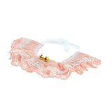 Maxbell Cat Bandana Collar Cat Dog Lace Bibs Scarf Collar Puppy Neck Bandana Pink