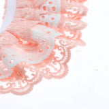 Maxbell Cat Bandana Collar Cat Dog Lace Bibs Scarf Collar Puppy Neck Bandana Pink