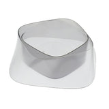 Maxbell Pet Dog Not Wet Mouth Splashing Floating Bowl Stainless Steel Dog Dish Blue