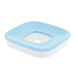 Maxbell Pet Dog Not Wet Mouth Splashing Floating Bowl Stainless Steel Dog Dish Blue