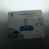 Maxbell Pet Food Water Feeder Pet Automatic Waterer Dog Cat Water Food Bowl Green S