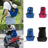 Maxbell Dog Cat Carrier Backpack for Small Dog Carrier Bike Hiking Outdoor  Blue S