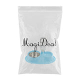 Maxbell Pet cat and Dog Double Bowls Integrated Automatic Hydrating Food Bowl Blue