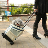 Maxbell Foldable Pet Travel Luggage Cart Dog Travel Carrier for Pet Travel Outdoor