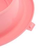 Maxbell Pet Slip and Leakproof Combination Bowl Stainless Steel Dog Bowl Pink