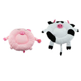 Maxbell 1 Pc Cute Animal Shape Pets Cat Dog Puppy Cushion Bed Plush Sleeping Mat Cow