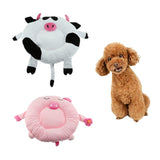 Maxbell 1 Pc Cute Animal Shape Pets Cat Dog Puppy Cushion Bed Plush Sleeping Mat Cow