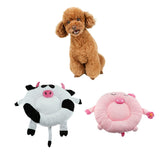 Maxbell 1 Pc Cute Animal Shape Pets Cat Dog Puppy Cushion Bed Plush Sleeping Mat Cow