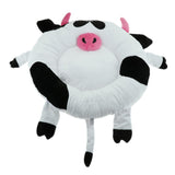 Maxbell 1 Pc Cute Animal Shape Pets Cat Dog Puppy Cushion Bed Plush Sleeping Mat Cow