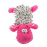 Maxbell Cute Hippo Shape Dog Squeaky Toy Dog Chew Toy for Pet Dog to Play Chew S