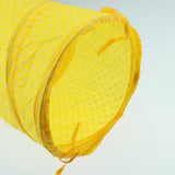 Max 1 Pc Pet Cat Kitty Collapsible Tunnel Toy Cat Pop Up Tunnel Tent Toy Yellow