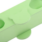 Maxbell Small Pet Wood Molar Chew Bite Toy Animal Mice Playground Pet Supplies Green