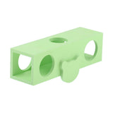 Maxbell Small Pet Wood Molar Chew Bite Toy Animal Mice Playground Pet Supplies Green