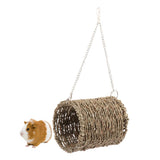 Maxbell Small Animals Handmade Natural Straw Hammock with Warm Mat