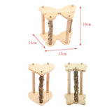 Maxbell Parrot Pet Bird Supplies Pepper Wood Stand Pole Love