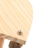 Maxbell Parrot Pet Bird Supplies Pepper Wood Stand Pole Love
