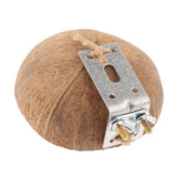 Maxbell Natural Coconut Shell Creative Bird Nest House Sleeping Nest Parrot Toy