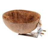 Maxbell Natural Coconut Shell Creative Bird Nest House Sleeping Nest Parrot Toy