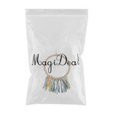 Maxbell Parrot Cockatiel Cage Chew Climb Toy Ring Cotton Rope Swing Bird Toy Size_2
