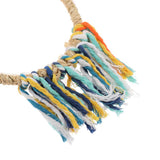 Maxbell Parrot Cockatiel Cage Chew Climb Toy Ring Cotton Rope Swing Bird Toy Size_2