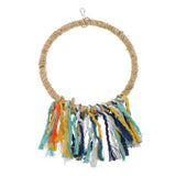 Maxbell Parrot Cockatiel Cage Chew Climb Toy Ring Cotton Rope Swing Bird Toy Size_2