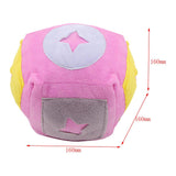 Max Fashionable Plush Dog Ball Toy Pet Dog Indoor Interactive Toy Pink