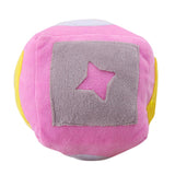 Max Fashionable Plush Dog Ball Toy Pet Dog Indoor Interactive Toy Pink