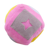 Max Fashionable Plush Dog Ball Toy Pet Dog Indoor Interactive Toy Pink