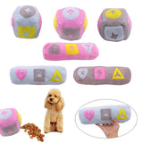 Max Fashionable Plush Dog Ball Toy Pet Dog Indoor Interactive Toy Pink