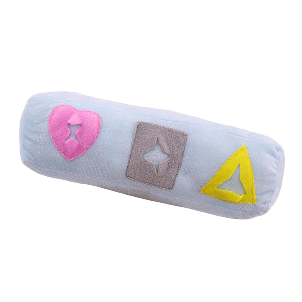 Max Pet Dog Puppy Cat Chewing Cotton Plush Clean Teeth Chew Toy blue