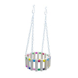 Maxbell 1 Pc Parrot Swing Ladder Standing Perch Hamster Fence Cage Toy Ring Playpen