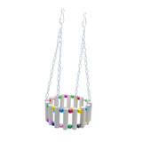 Maxbell 1 Pc Parrot Swing Ladder Standing Perch Hamster Fence Cage Toy Ring Playpen