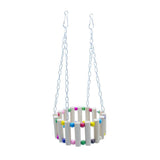 Maxbell 1 Pc Parrot Swing Ladder Standing Perch Hamster Fence Cage Toy Ring Playpen