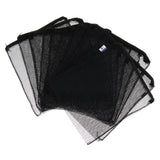 Maxbell Aquarium Filter Mesh Bag Reusable Fish Tank Filter Nylon Bag with Zipper