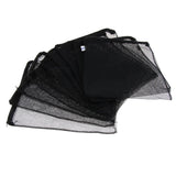 Maxbell Aquarium Filter Mesh Bag Reusable Fish Tank Filter Nylon Bag with Zipper
