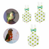 Max Comfortable and Soft Parrot Nappy Diaper Parrots Napkin Pet Birds Clothes S