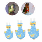 Max Parrot Diaper Reusable Washable Nappies Flight for Small to Large Birds S