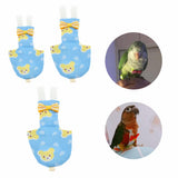 Max Parrot Diaper Reusable Washable Nappies Flight for Small to Large Birds S