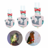 Maxbell Parrot Reusable Nappies Pocket Cloth Diaper Bird Pee Pad Pink for Birds S