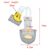 Maxbell Breathable Birds Diaper Wrap Urine Pad for Parrot Adjustable Parrot Nappy M