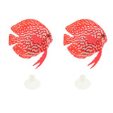 Maxbell Luminous Simulation Fish Aquarium Glow Decoration Artificial Fishes Red