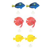 Maxbell Luminous Simulation Fish Aquarium Glow Decoration Artificial Fishes Red