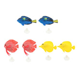 Maxbell Luminous Simulation Fish Aquarium Glow Decoration Artificial Fishes Red