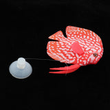 Maxbell Luminous Simulation Fish Aquarium Glow Decoration Artificial Fishes Red