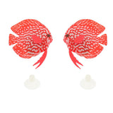 Maxbell Luminous Simulation Fish Aquarium Glow Decoration Artificial Fishes Red