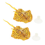 Maxbell 2pcs Artificial Fish Glowing Effect Aquarium Decor Floating Ornament orange