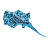 Maxbell 2pcs Artificial Fish Glowing Effect Aquarium Decor Floating Ornament blue